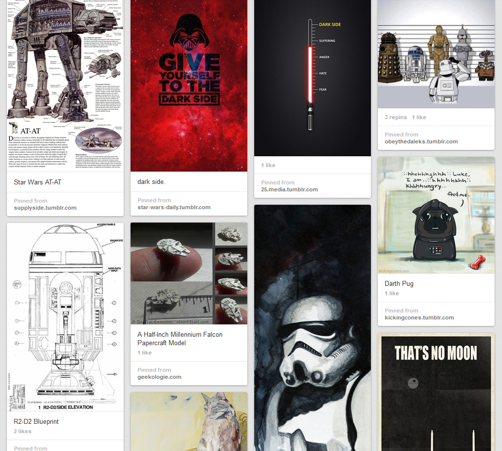 Starwarsboard Pinterest - Anne Delauney